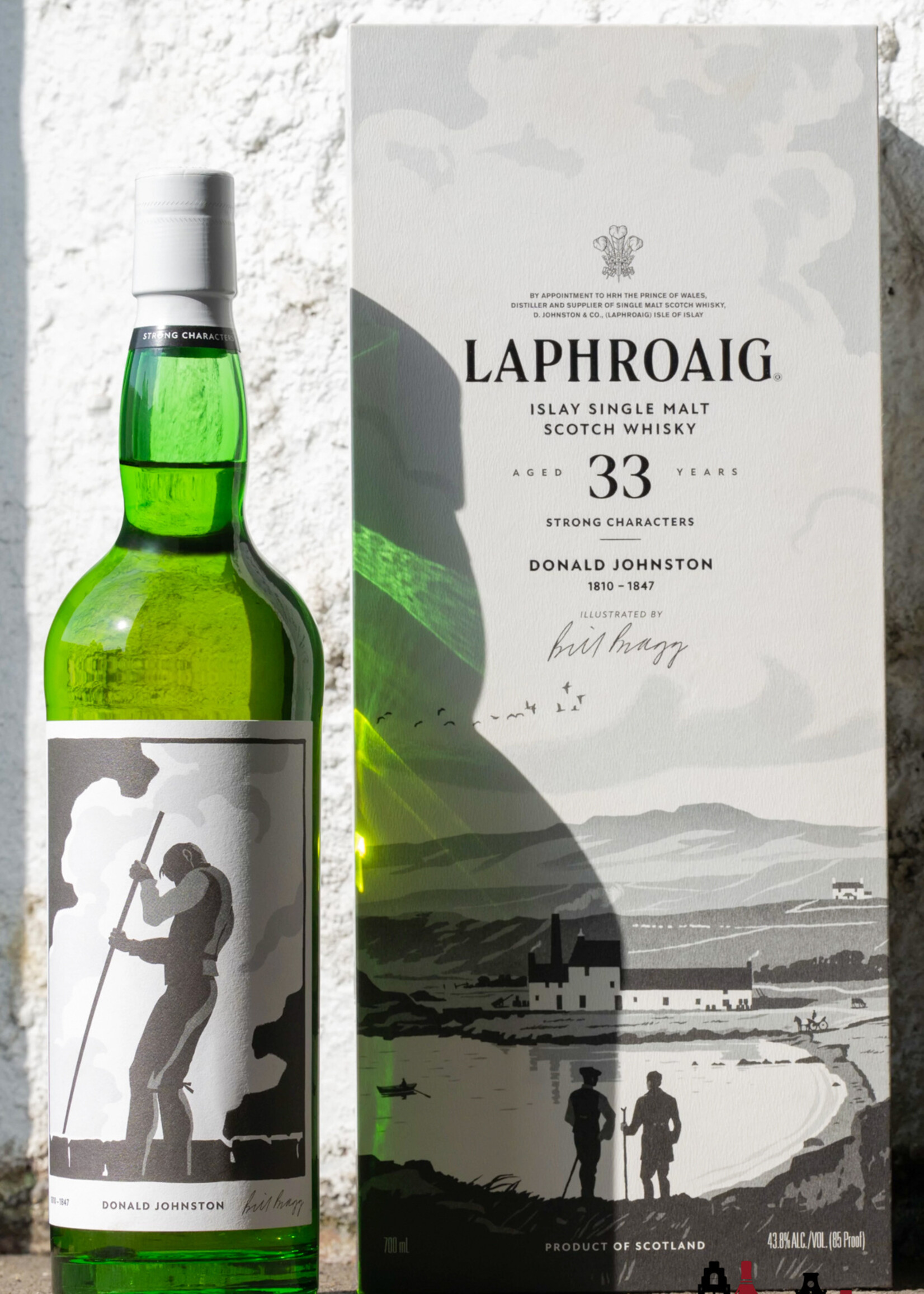 Laphroaig Laphroaig 33 Years Old 2024 - Strong Characters - Chapter One Donald Johnston 43.8%