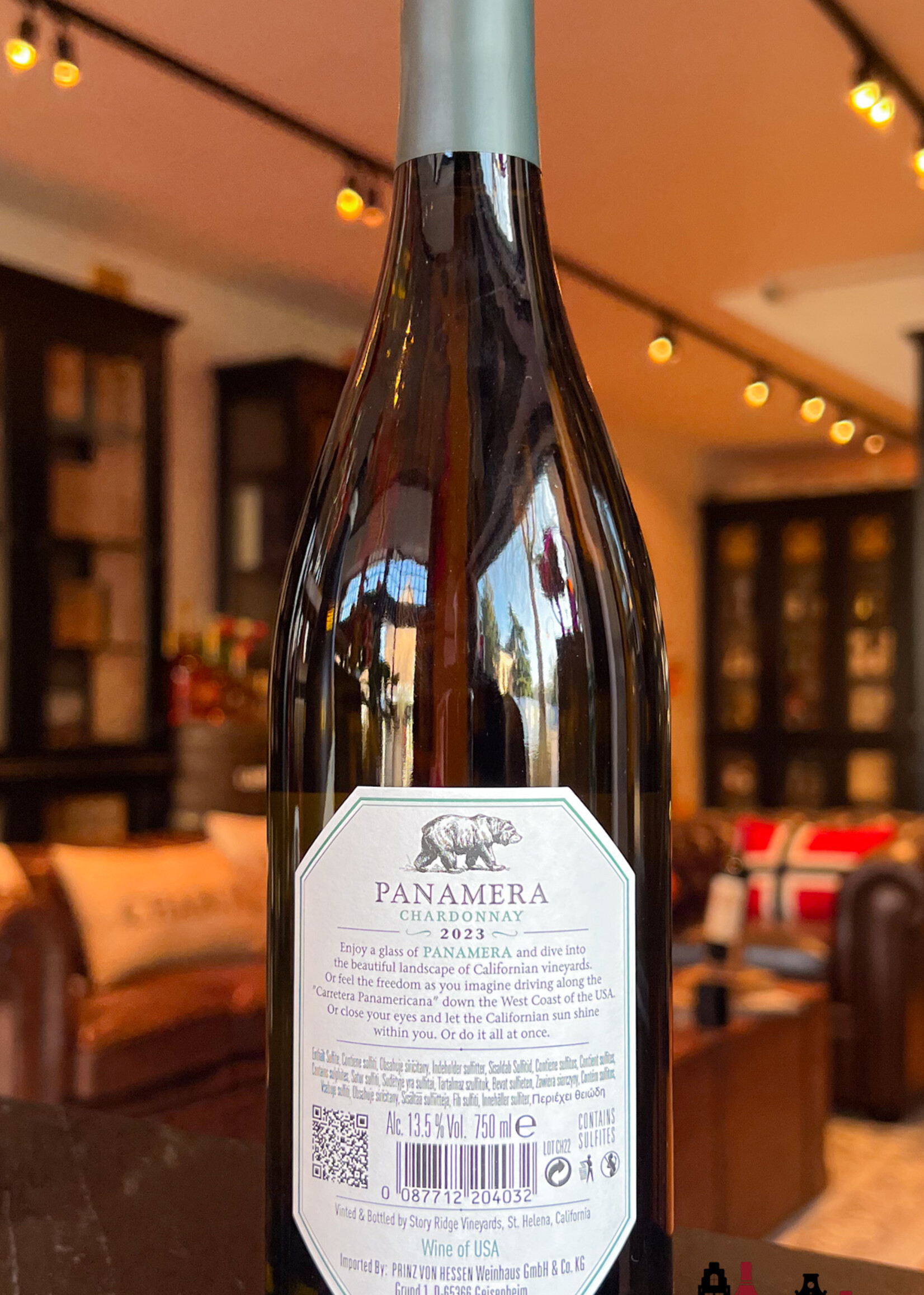 Panamera Panamera Chardonnay 2023 - California 13,5%