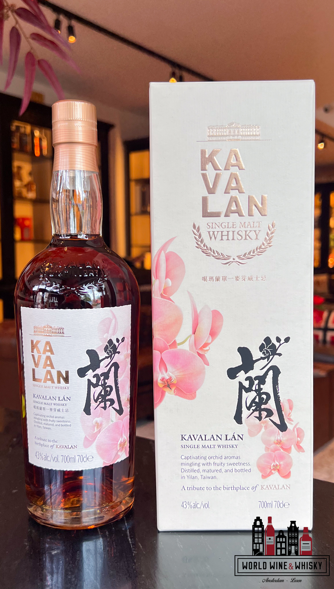 カバラン KAVALAN 1000ml 43% Kavalan 2024 - Kavalan Lán 43% at World Wine & Whisky
