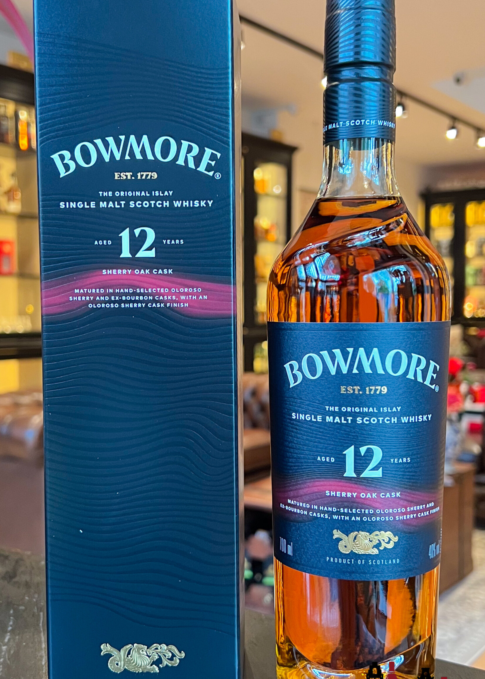 Bowmore Bowmore 12 Years Old 2024 - Sherry Oak Cask 40%