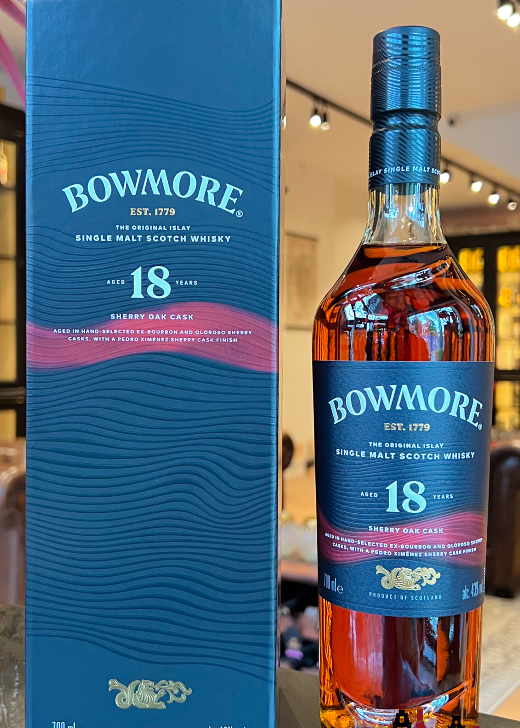 Bowmore Bowmore 18 Years Old 2024 - Sherry Oak Cask 43%