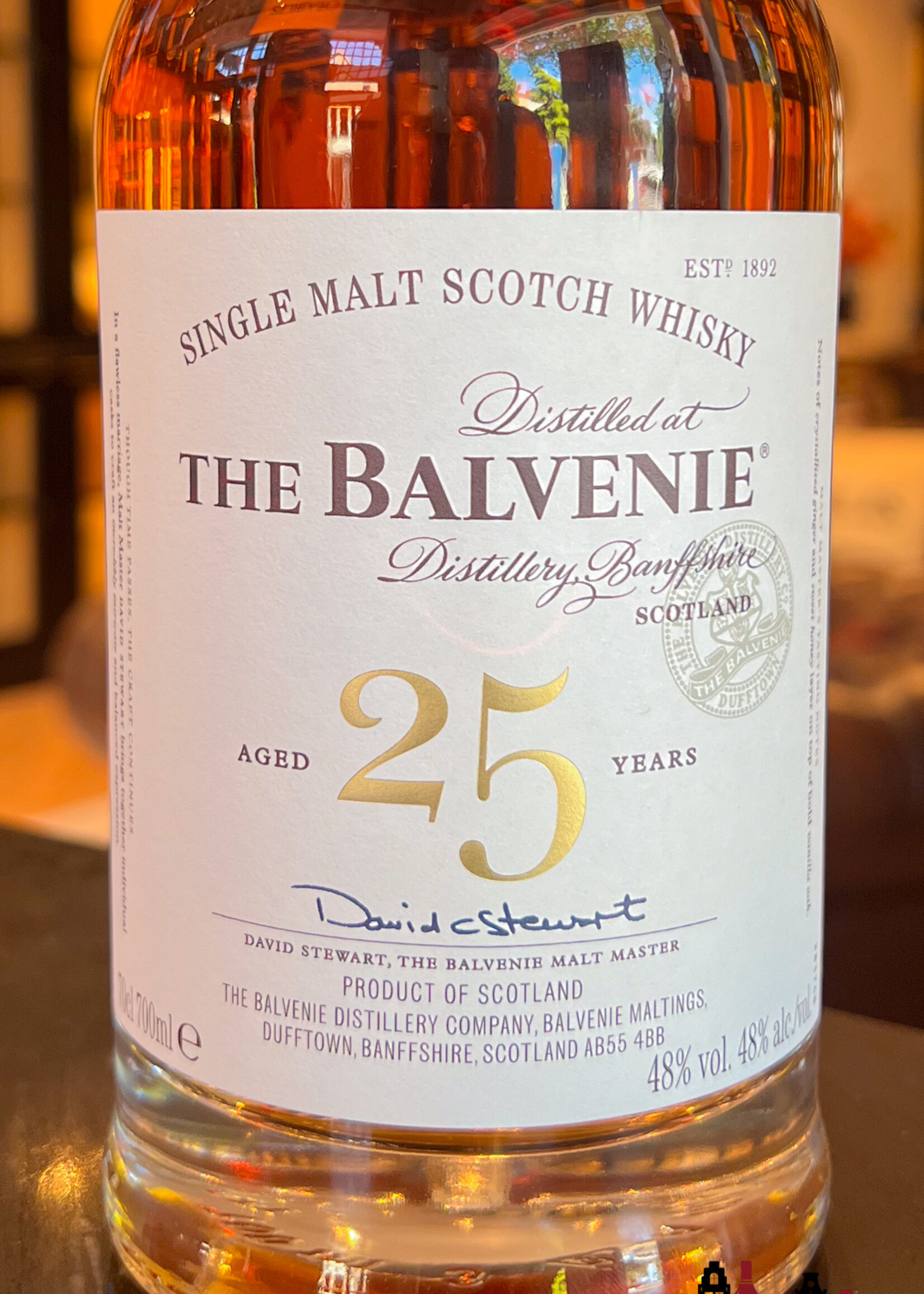 Balvenie Balvenie 25 Years Old 2022 - Rare Marriages 48%