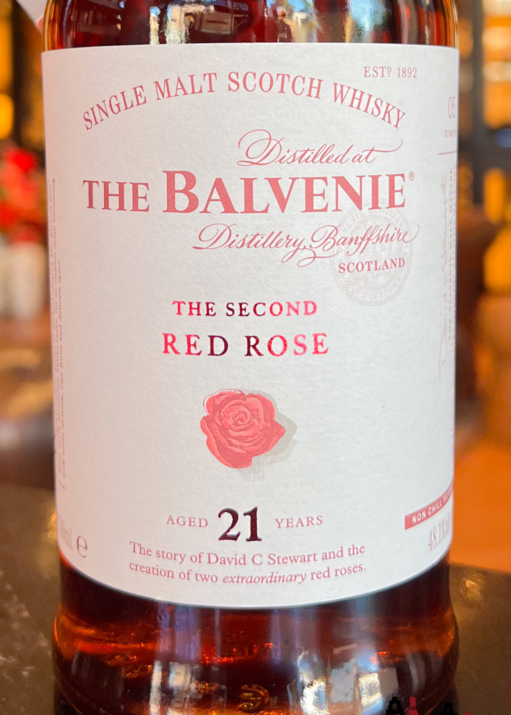 Balvenie The Balvenie 21 Years Old - The Second Red Rose 48.1%