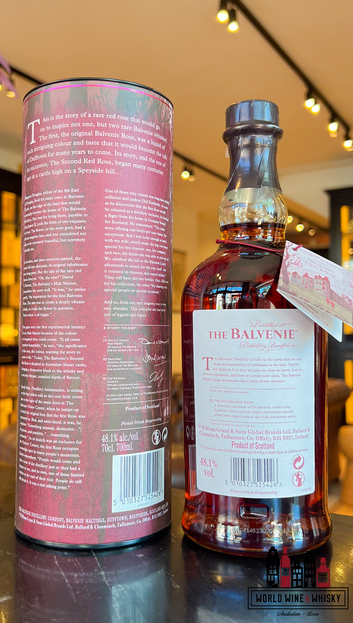 THE BALVENIE THE SECOND RED ROSE 21年 The Balvenie The Second Red Rose 21YO Single Malt Scotch
