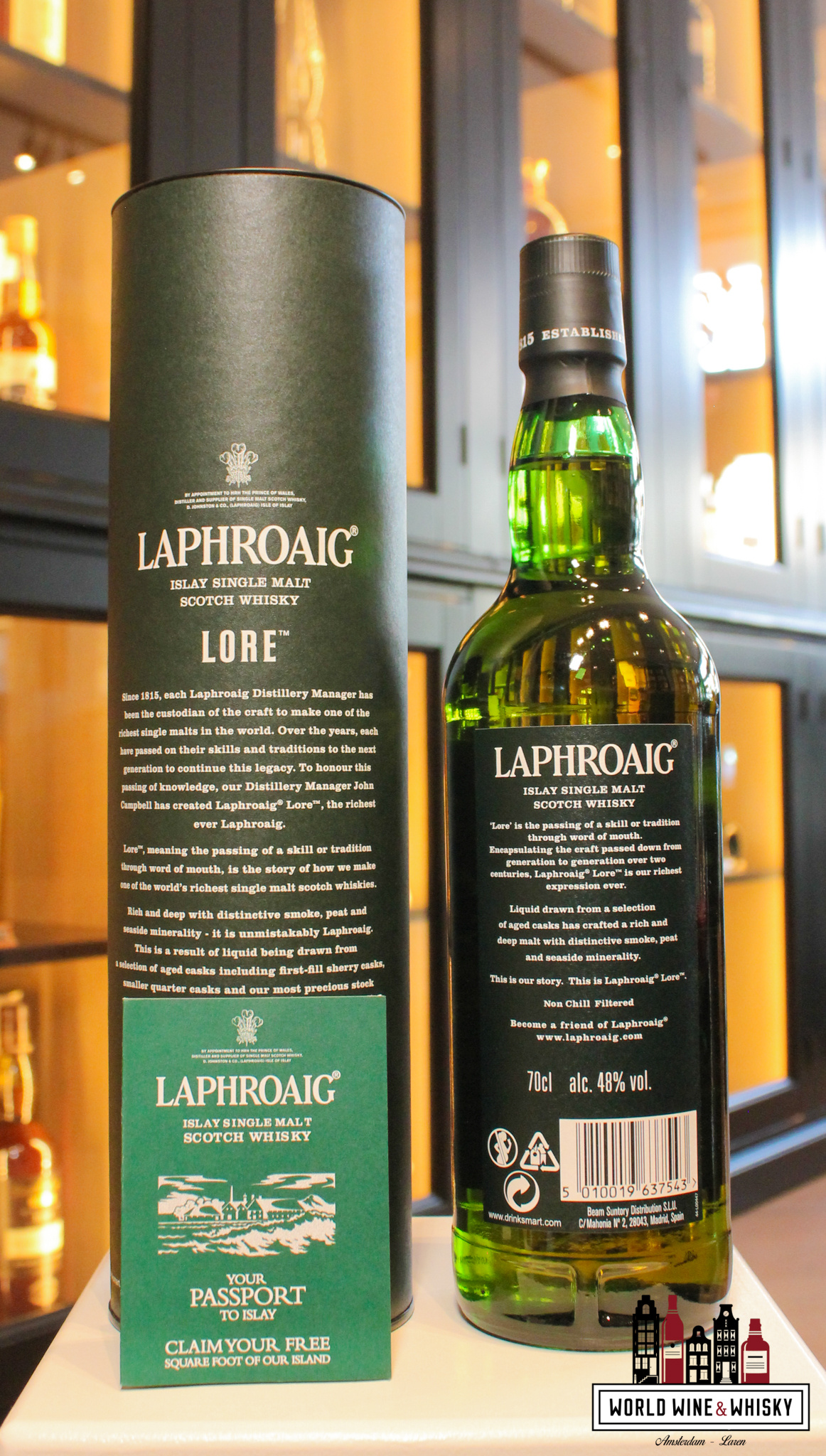 The Laphroaig Lore 48% at World Wine & Whisky - World Wine