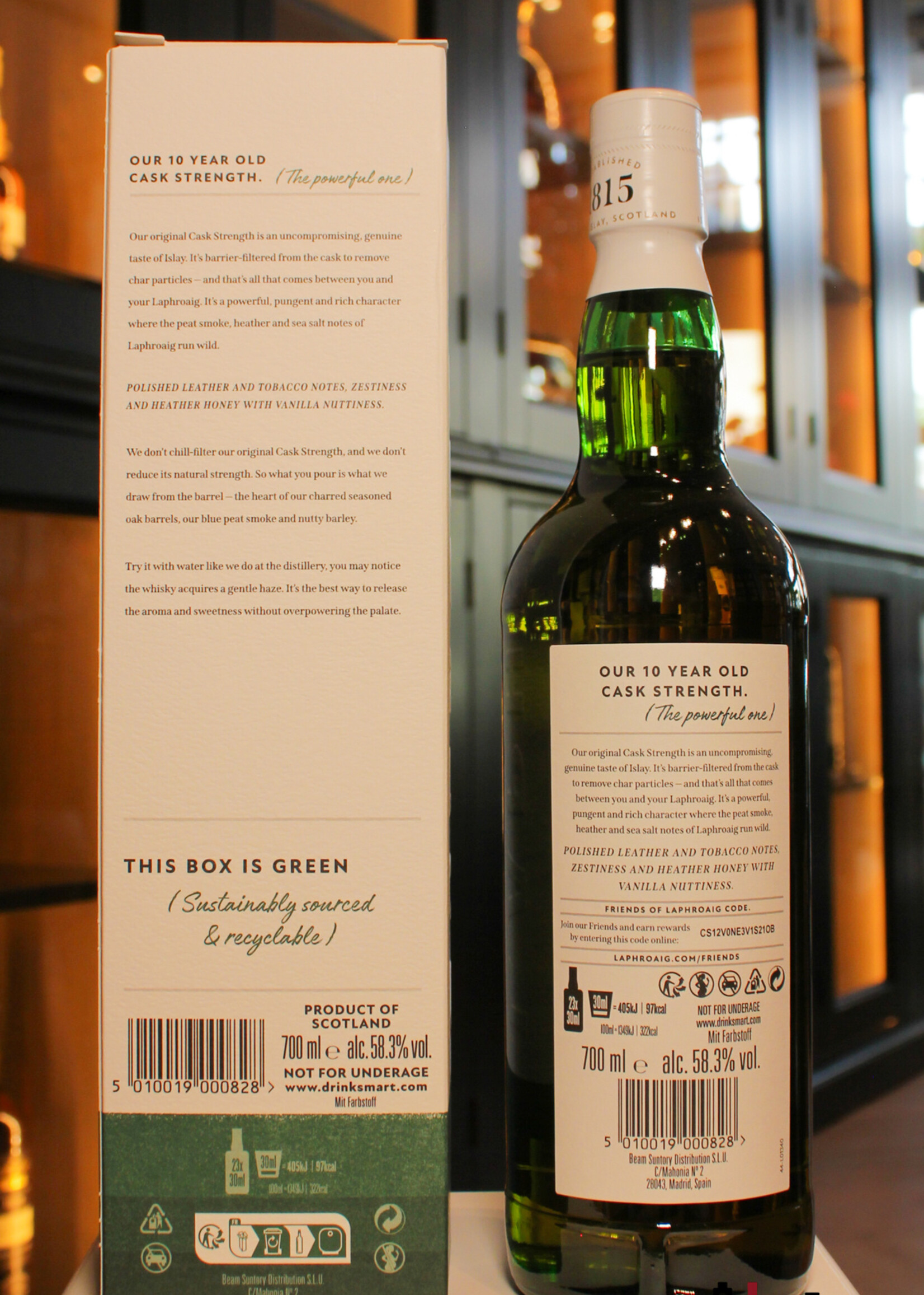 Laphroaig Laphroaig 10 Years Old 2023 - Cask Strength - Batch 17 58.3%