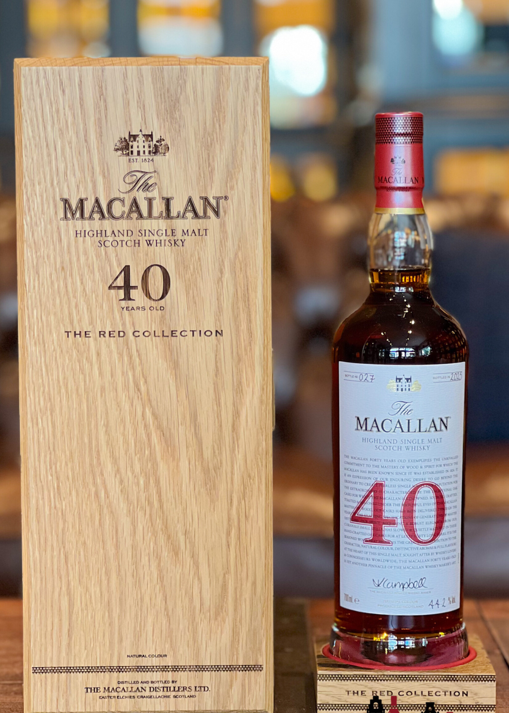 The Macallan The Macallan 40 Years Old 2025- The Red Collection 44.2%