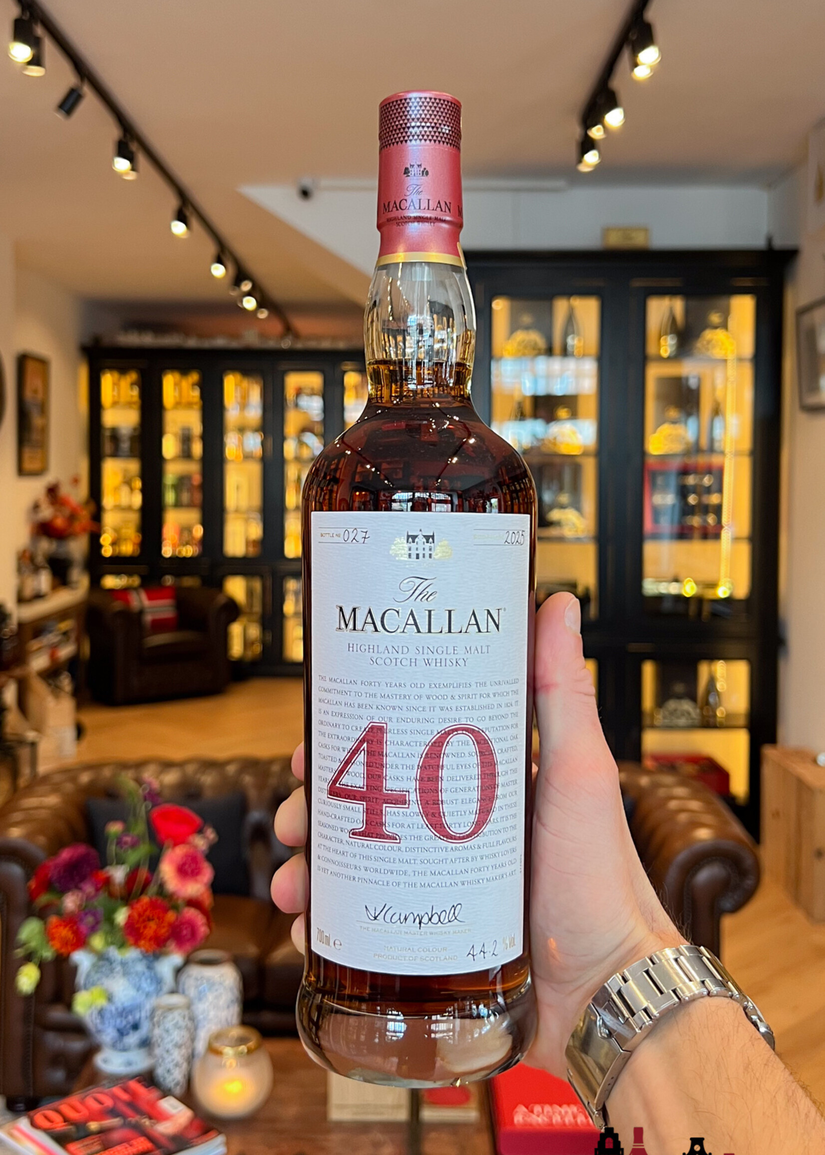 The Macallan The Macallan 40 Years Old 2025- The Red Collection 44.2%