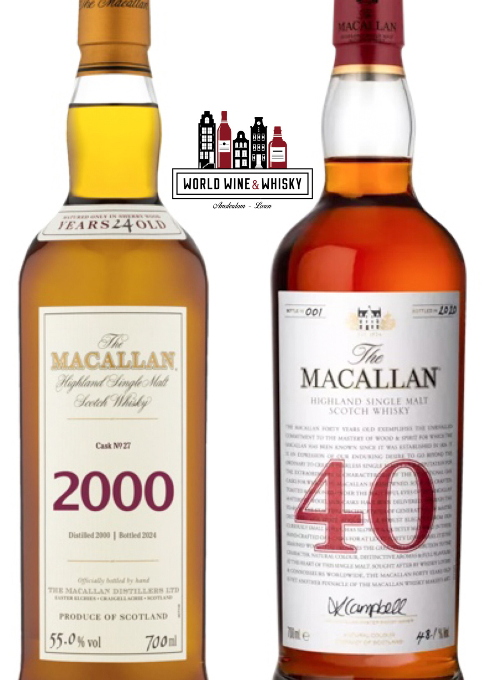 The Macallan Exclusive The Macallan tasting - Hotel De L'Europe - Restaurant Flore