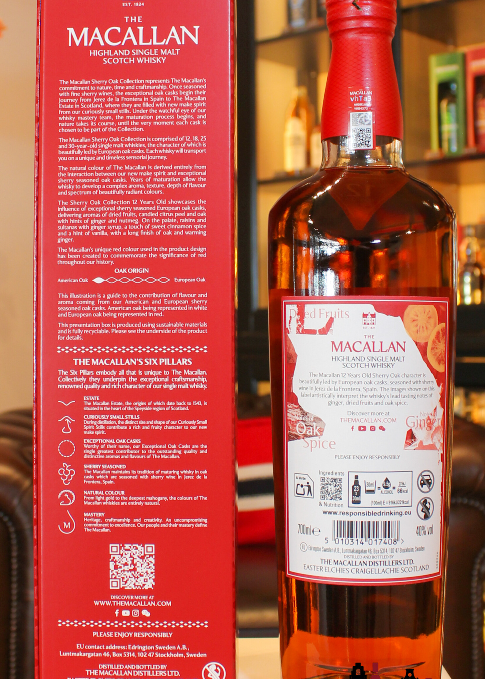 The Macallan The Macallan 12 Years Old - Sherry Oak Collection - Annual 2025 Release 40%