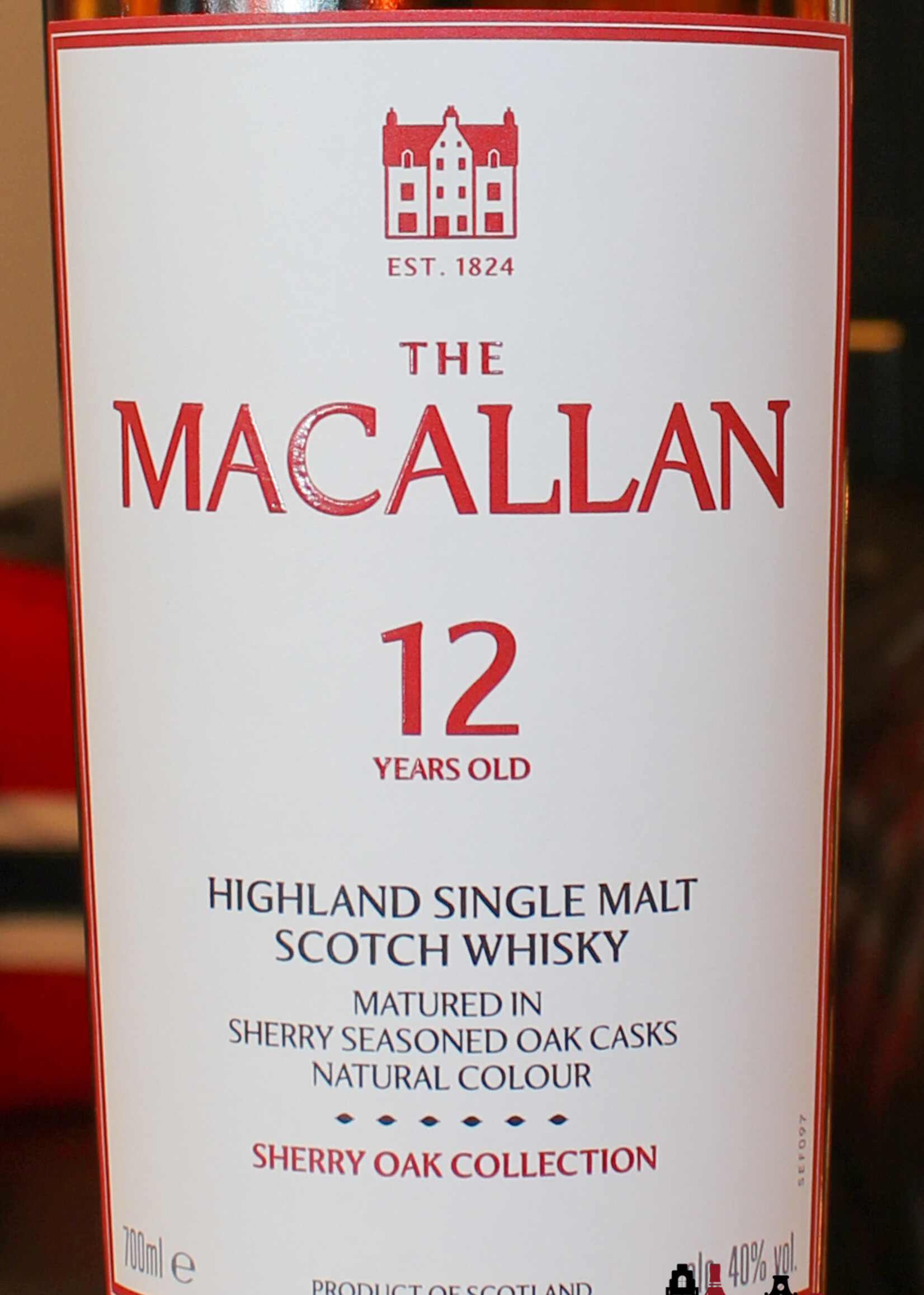The Macallan The Macallan 12 Years Old - Sherry Oak Collection - Annual 2025 Release 40%