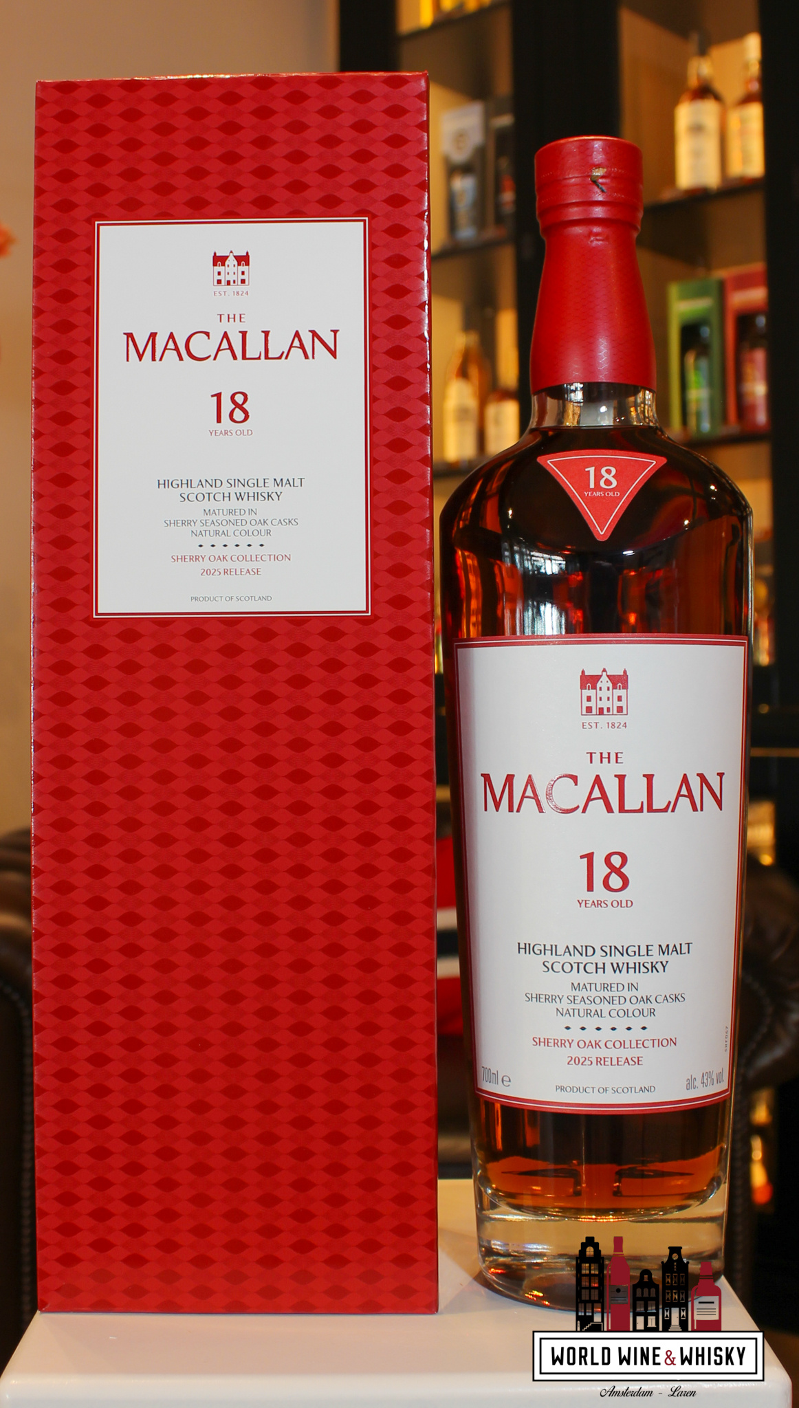 Macallan 18年【箱付き】　※2025年購入 Macallan 18 Years Old Sherry Oak 2025 Release | The Macallan®