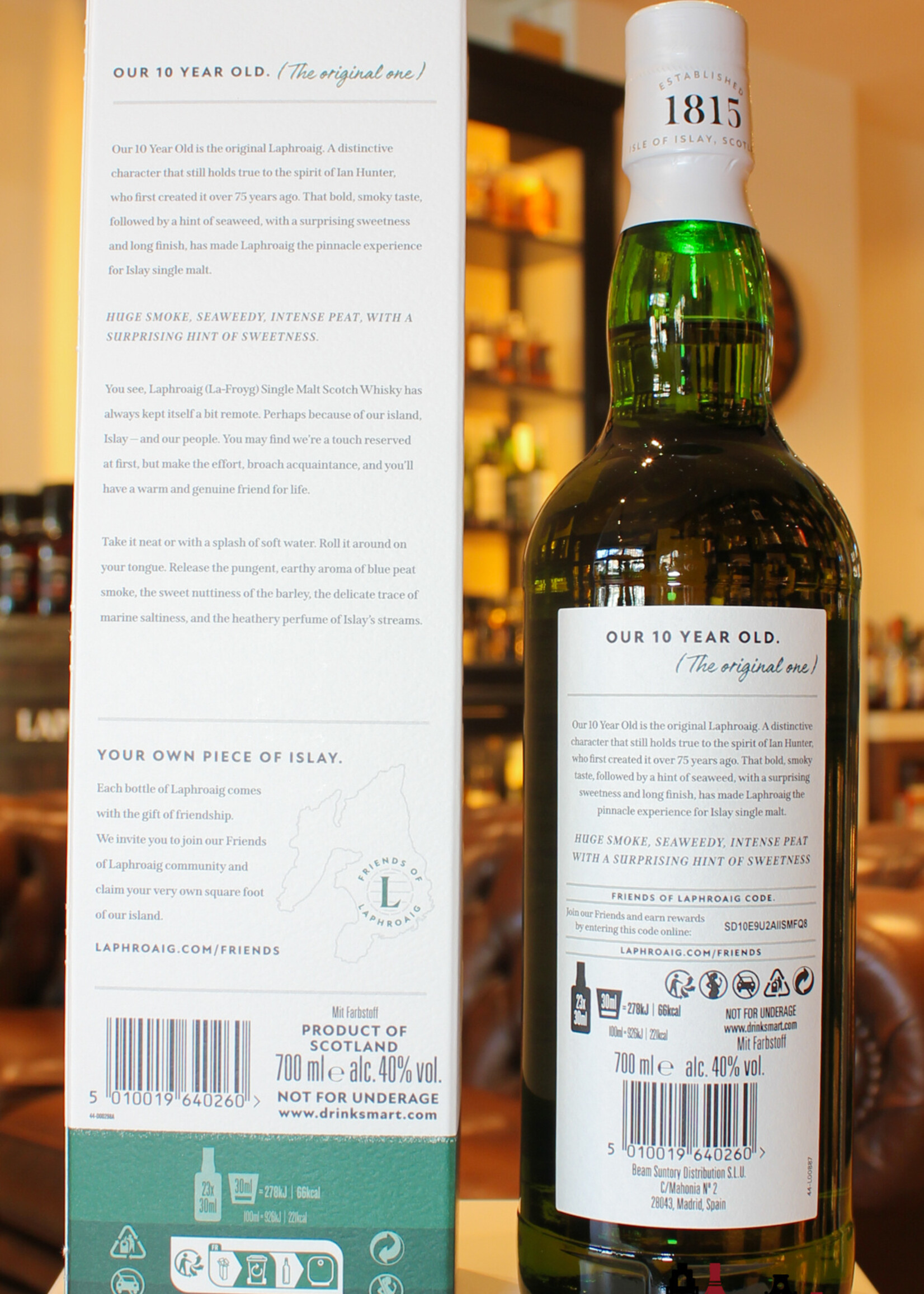 Laphroaig Laphroaig 10 Years Old 40%