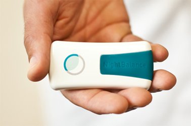 Uitlezing van de NightBalance Sleep Postion Trainer