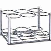 Cilinderrek voor 6 zuurstofcilinders