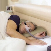 CPAP-NOSE het nieuwe Aerafit 3D-geprinte masker, geheel van silicone