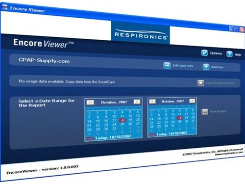 Philips Respironics Philips Respironics Encore Viewer V 2.1 voor System one