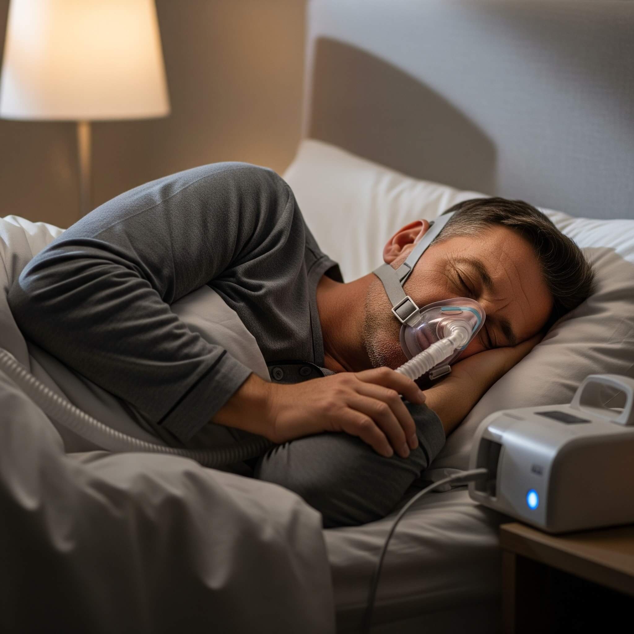 Comfortabel slapen met CPAP-therapie: slaaphoudingen en kussens voor een betere nachtrust