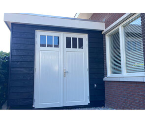 Douglas hout zwart beitsen Douglas hout zwart beitsen