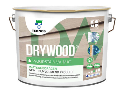 Teknos Drywood Woodstain VV - EBONY