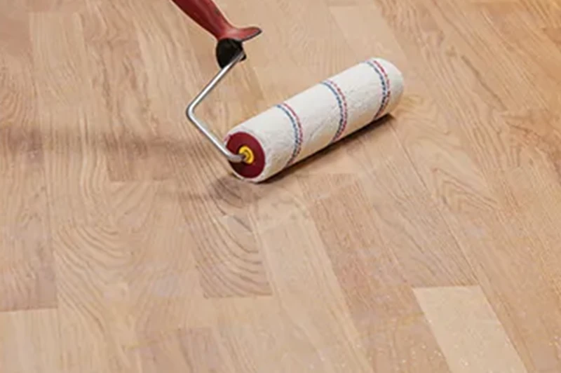 houten vloer transparant afwerken