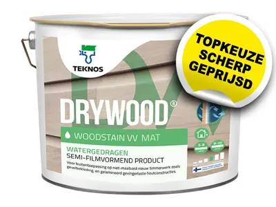 Teknos Drywood Woodstain VV Mat