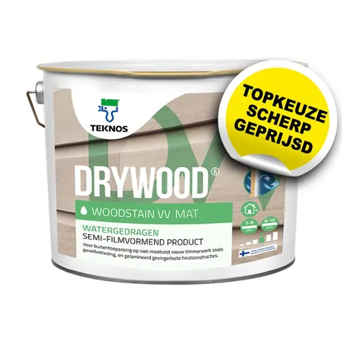 Teknos Drywood Drywood Woodstain VV Mat