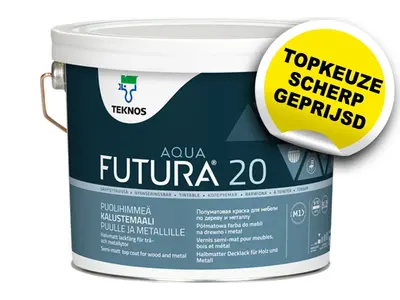Teknos Drywood Futura Aqua 20 (zijdemat)