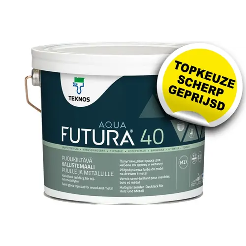 Teknos Drywood Teknos Futura Aqua 40 (zijdeglans)