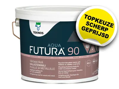 Teknos Drywood Futura Aqua 90 (hoogglans)