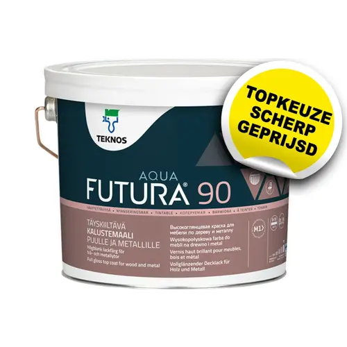 Teknos Drywood Teknos Futura Aqua 90 (hoogglans)