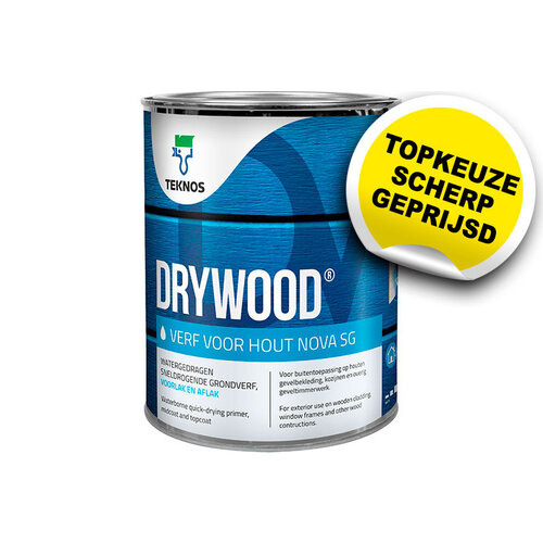 Teknos Drywood Drywood Hout Nova SG (Zijdeglans)