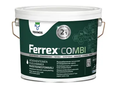 Teknos Drywood Ferrex Combi metaalverf
