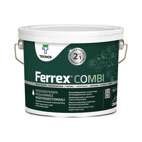 Teknos Drywood Ferrex Combi metaalverf