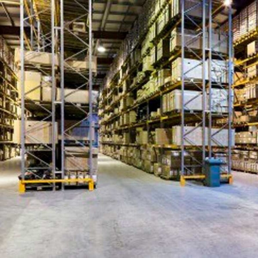 Magazijnvloer verven in Zaandam