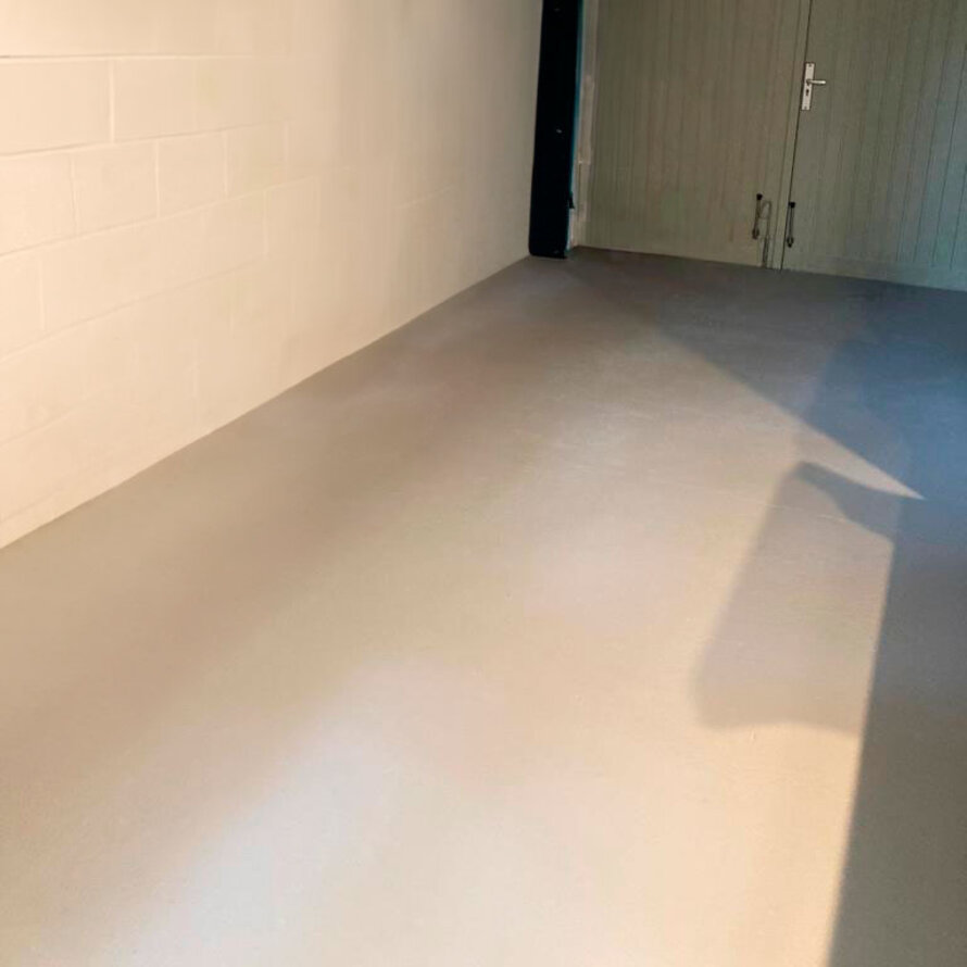 Garagevloer verven  met betonverf