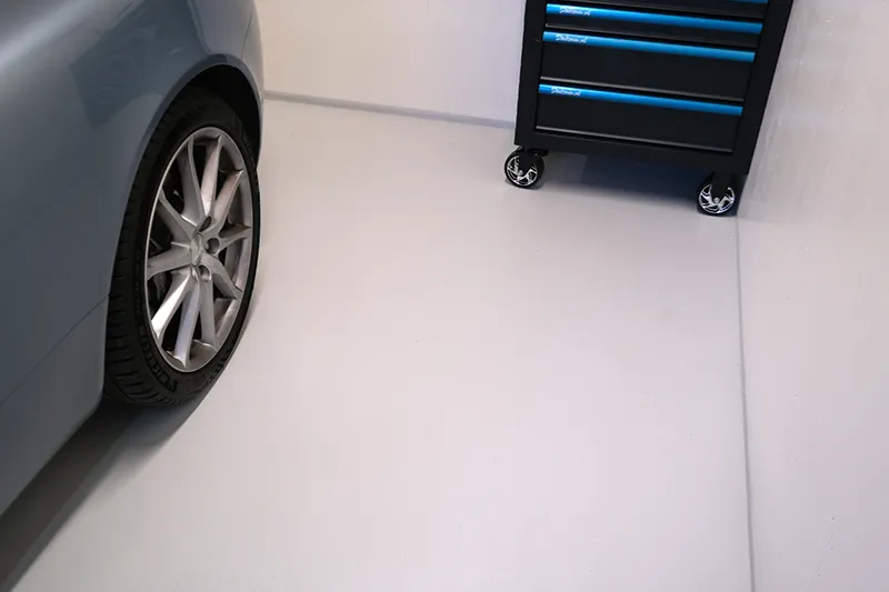 Garagevloer verven