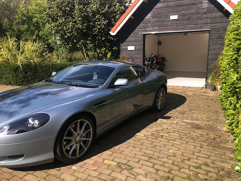 Nieuwe garagevloer verven