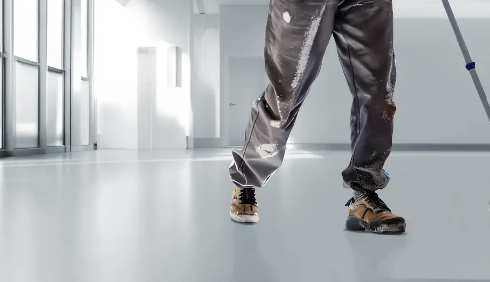 Tips voor het verven van een vloer met een roller?