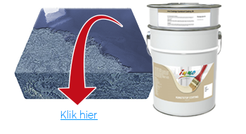 Marmoleum kleur coating
