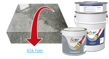 Anhydriet transparante afwerking
