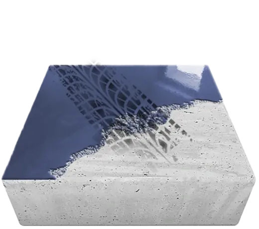 Garagevloer verven met een autobandenbestendige kleur coating