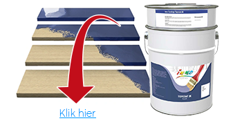 Houten trap kleurafwerking