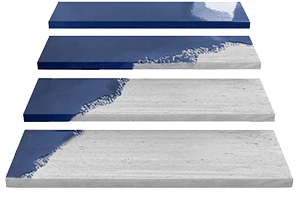 Beton trap kleur afwerking