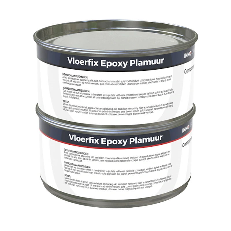 Vloerfix Epoxy Plamuur - plus plamuurset