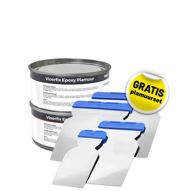 Vloerfix Epoxy Plamuur - plus plamuurset