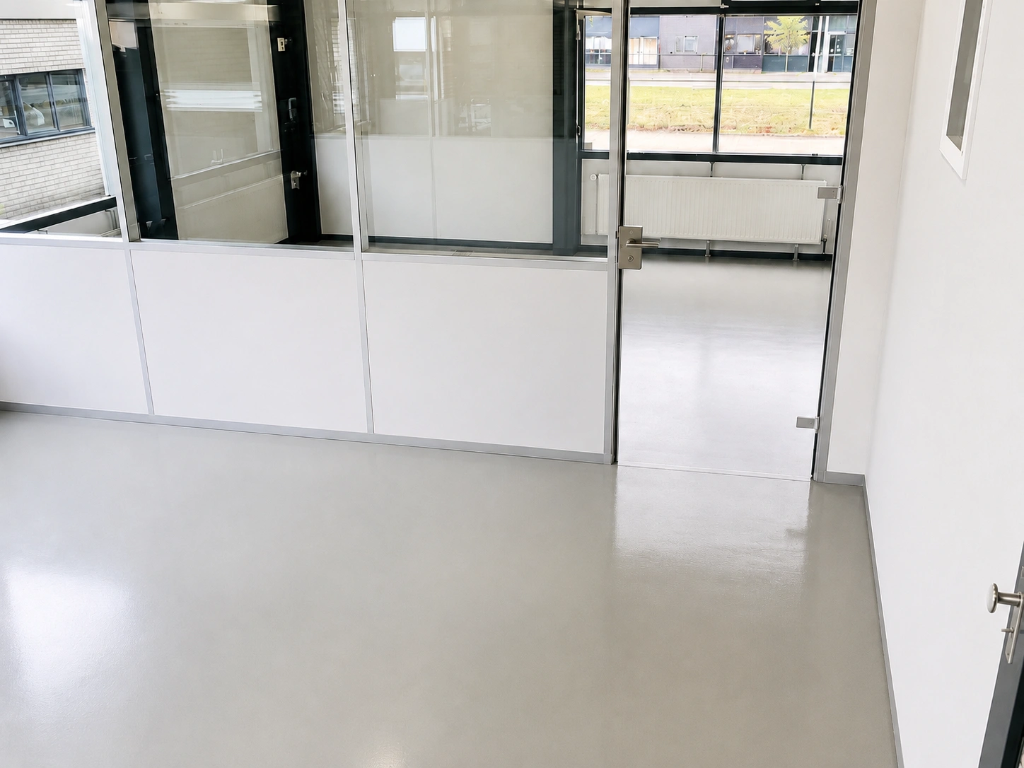 Linoleum verven