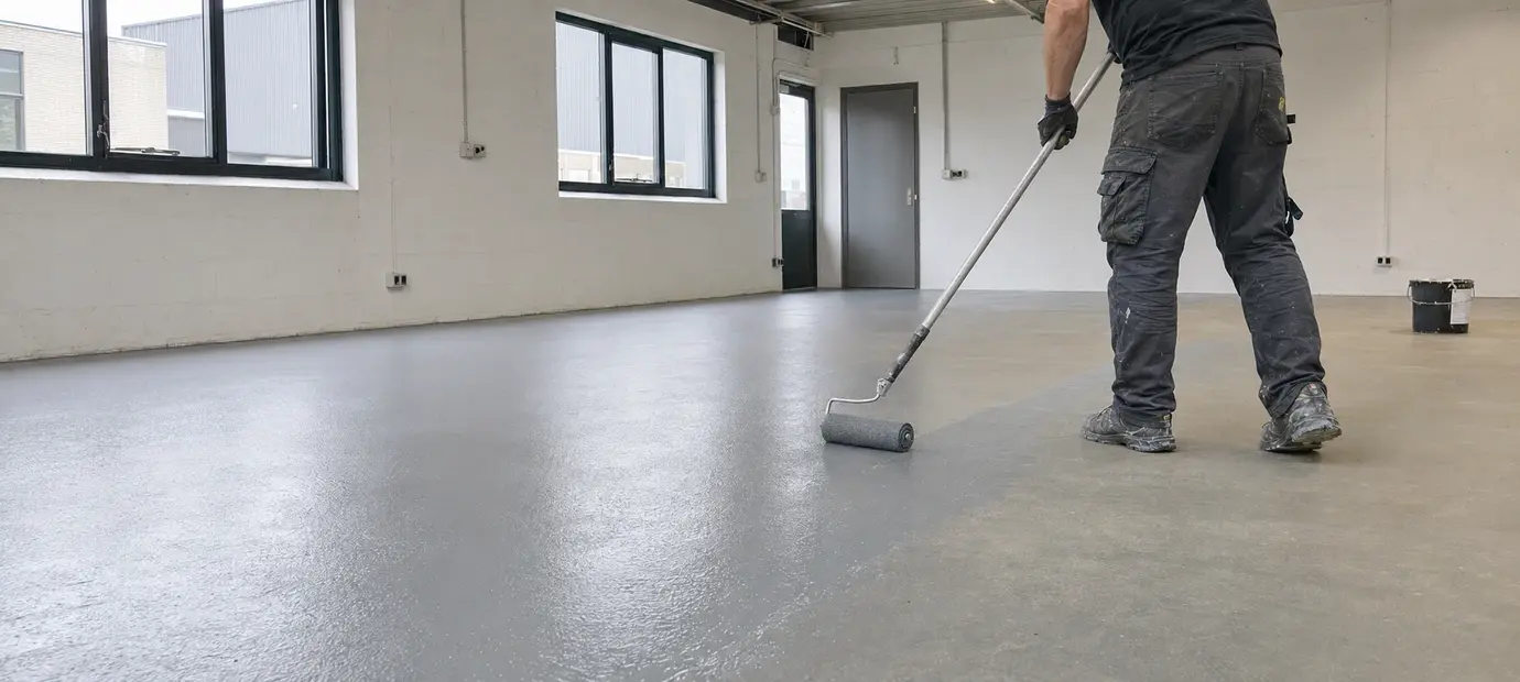 Tips voor het verven van een vloer met een roller?