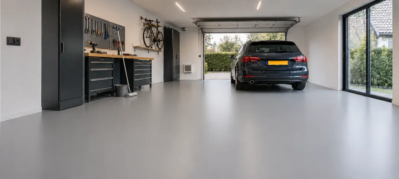 Garagevloer verven: hoe je dit zelf kunt doen