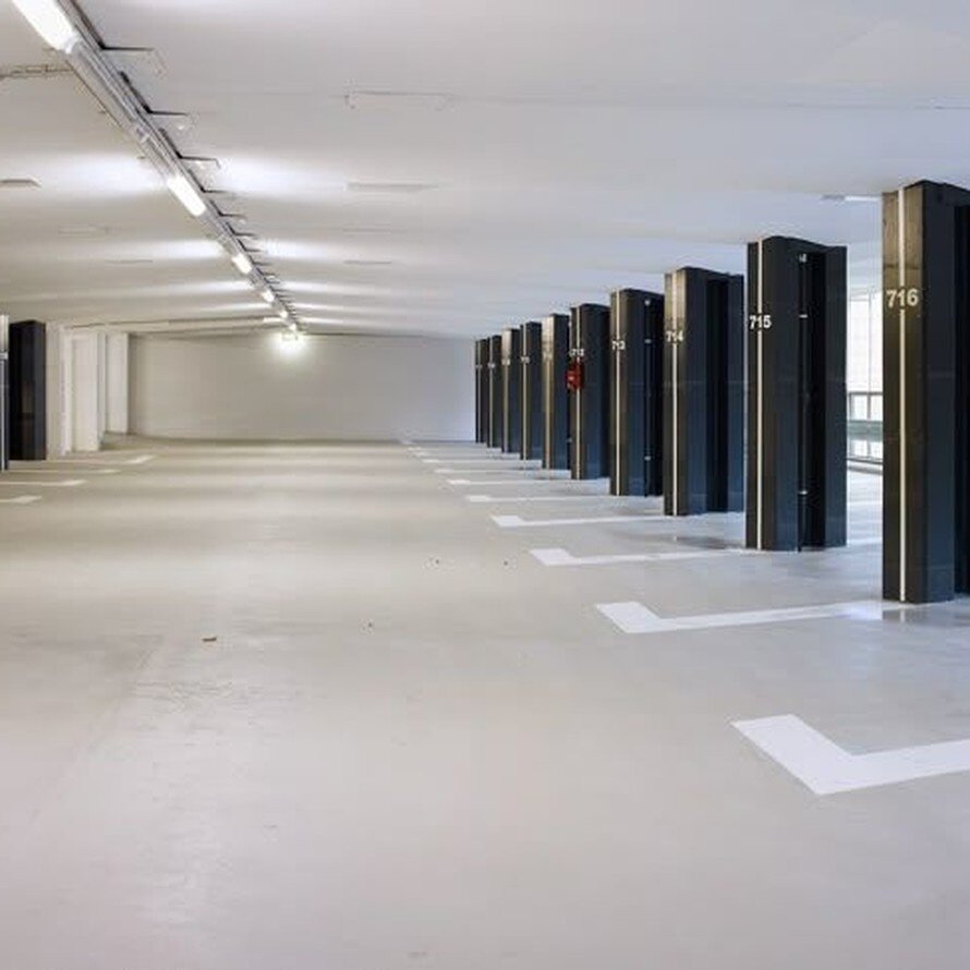 Parkeergarage vloer verven